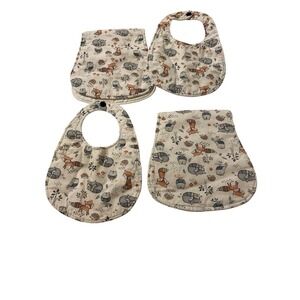 Bib & Burp Rag Set